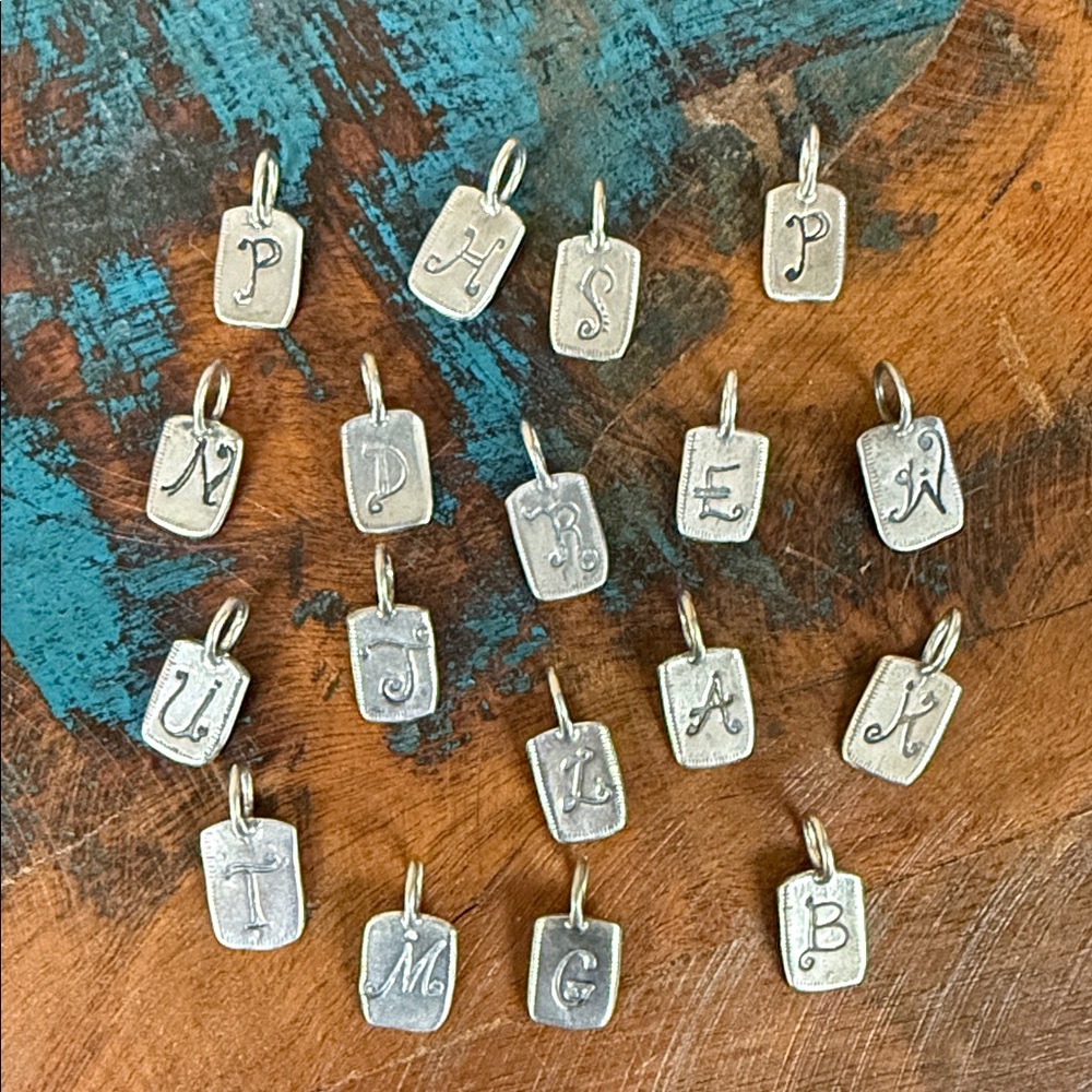 Jes MaHarry personalized initial charms. New with tags.